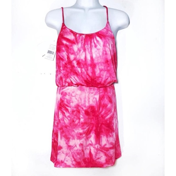 New 5th & Love Pink Tie-dye Dress - Picture 1 of 3